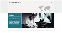 Desktop Screenshot of albatross-projects.de